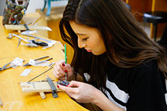 日本宝飾クラフト学院（専科） の特長 1